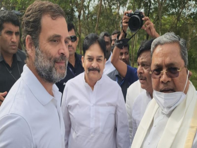 Rahul Gandhi's yatra enters Karnataka, the first BJP-ruled state in his itinerary