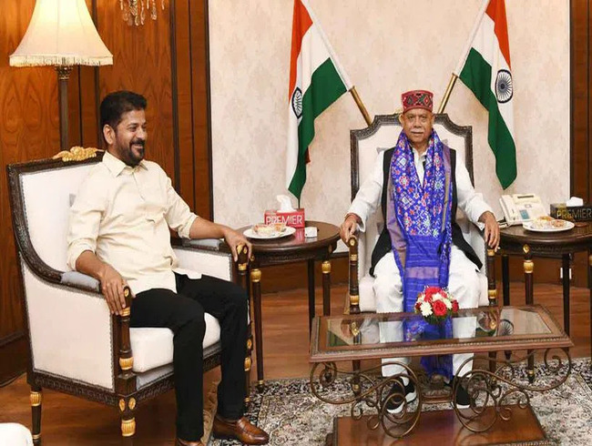 Telangana Governor CM Revanth Reddy urge people to join fight against drug abuse Telangana Governor CM Revanth Reddy urge people to join fight against drug abuse