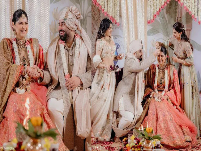 Bollywood stars shower blessings on Anshula Kapoor Rohan Thakkar at wedding reception