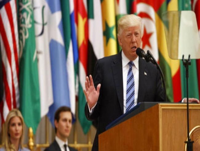 In Saudi speech, Trump accuses Iran of fuelling terror, calls for int’l isolation
