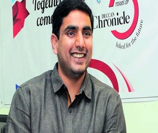 Sunrise state sees ‘son rise’ with Nara Lokesh