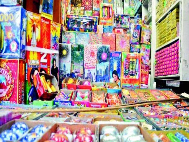Tirupati: Buyers fume over high crackers cost