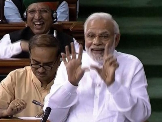 PM Modi dares Congress to bring no-confidence motion in 2024