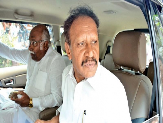 M Thambidurai calls on Ch Vidyasagar Rao and Edappadi K. Palanisami