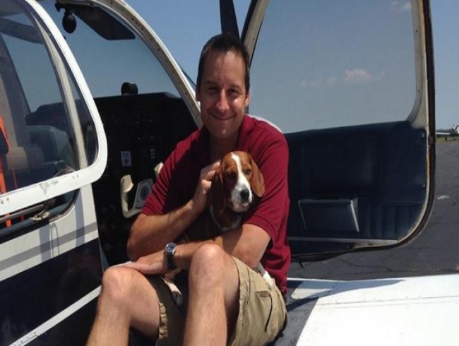 Dog rescued by pilot who flies 750 miles to save her from being killed