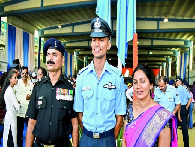 A Telugu IAF officer wins laurels