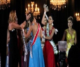 Brazilian beauty pageant runner-up snatches crown from winner