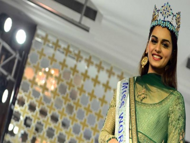 Miss World Manushi Chillar walks for a cause
