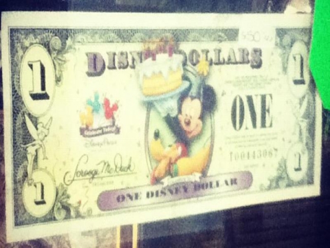 Disney ditches its iconic dollar