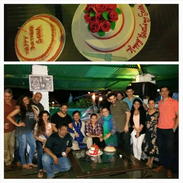 Inside pictures of Sonakshi Sinha's birthday celebrations at Salman Khan's farmhouse