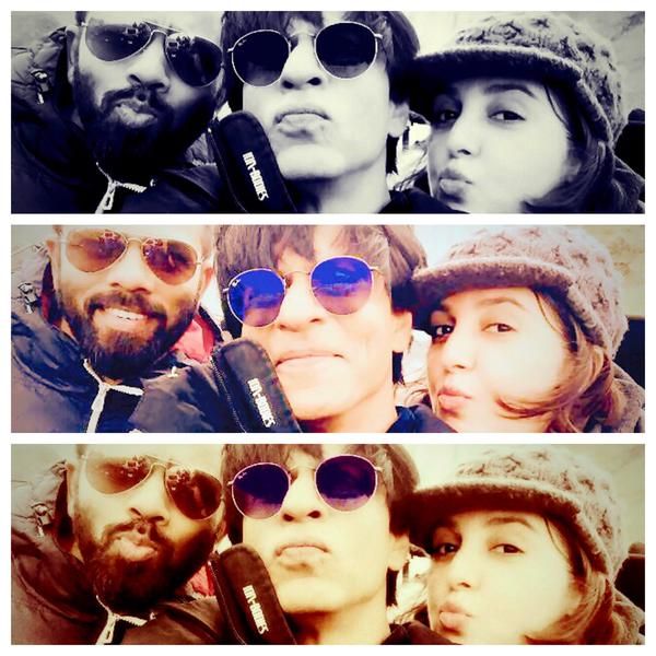 Shah Rukh Khan, Rohit Shetty and Farah Khan gear up for 'Dilwale' one-take song