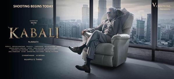 First look: Rajinikanth's gangster look from 'Kabali' is out, shoot to commence today