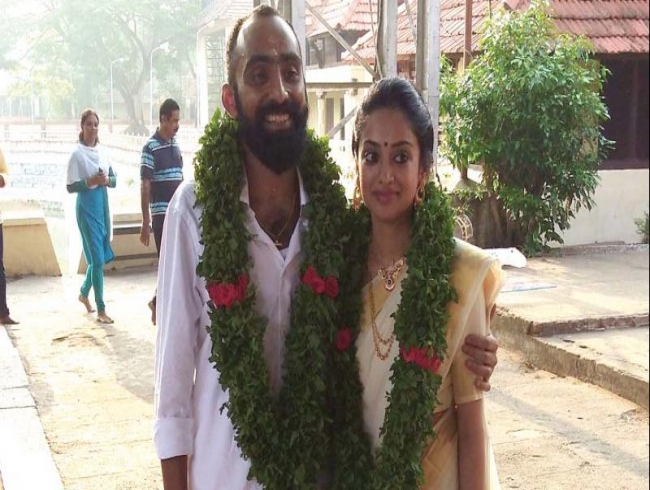 Gauthami Nair marries Sreenath Rajendran