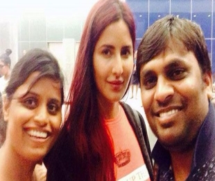 Katrina Kaif strikes a pose for fans at Mauritius airport post ad shoot