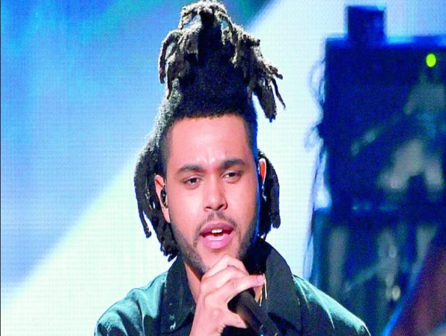 The Weeknd breaks down in tears on stage at Coachella