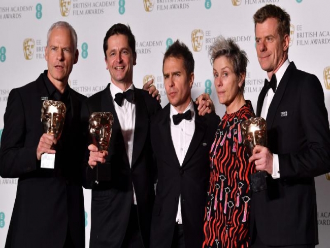 BAFTA Awards 2018: Three Billboards dominates as Time's Up campaign shares stage