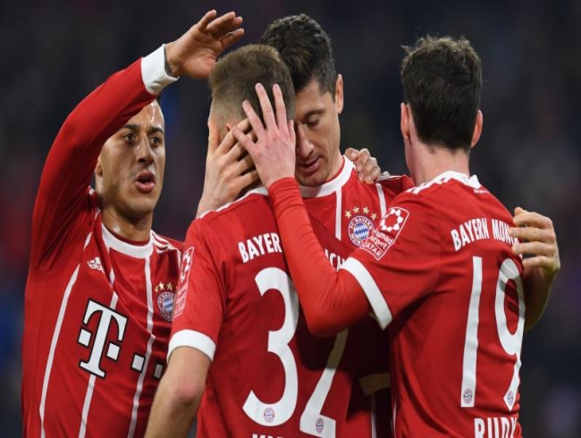Champions League: Thiago Alcantara grabs winner as Bayern come back to beat Sevilla