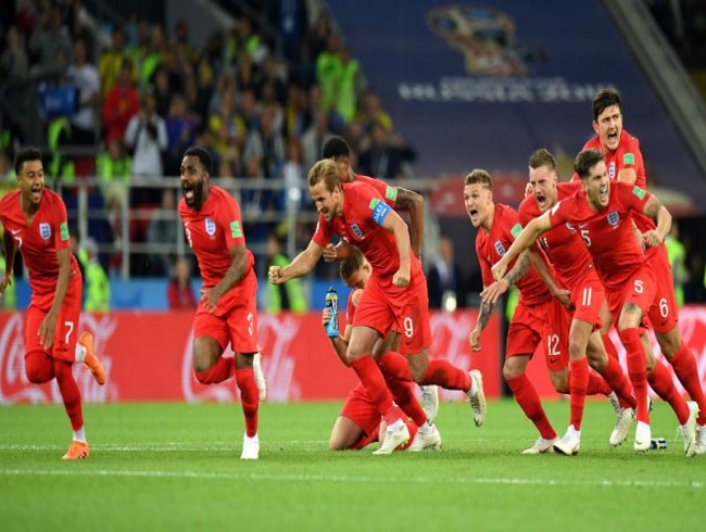 England beat Colombia on penalties to reach World Cup quarter-finals