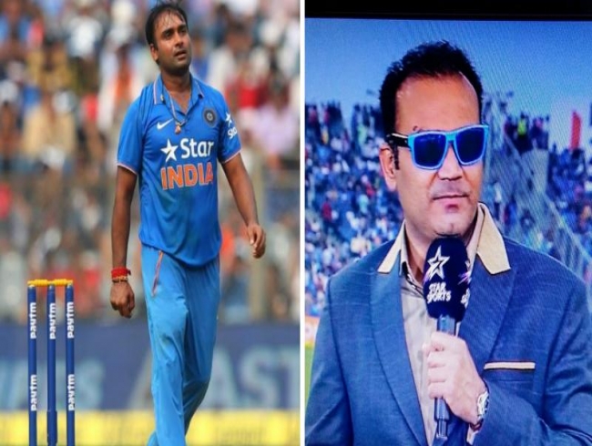 Watch: Virender Sehwag trolls Amit Mishra over fielding during India-England T20