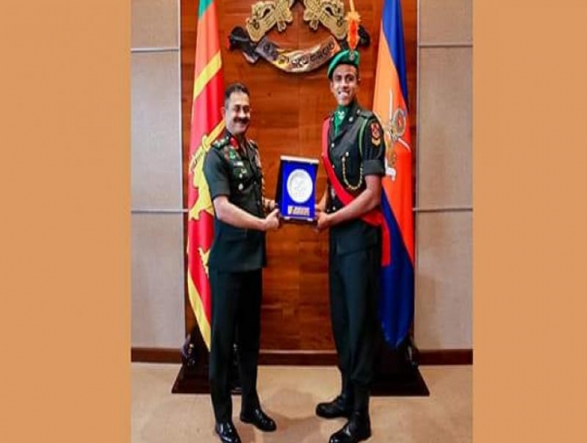 Sri Lankan bowler Maheesh Theekshana is now Army Sergeant