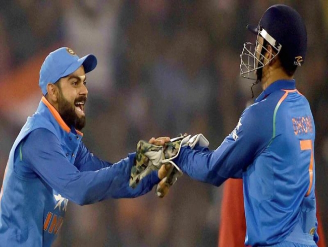 In crucial situations, MS Dhoni is captain Virat Kohli's go-to-man