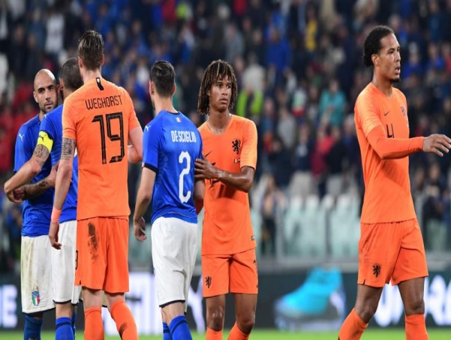Nathan Ake scores equaliser as Netherlands draw with Italy in friendly game