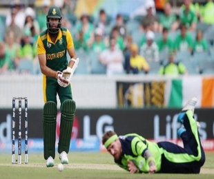 Live, WC 2015 SA vs IRE: Ireland fight back with 3 quick wickets