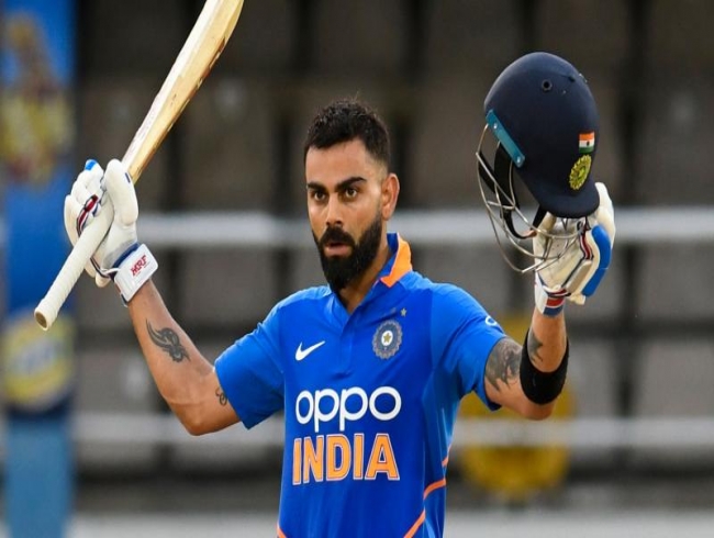 Virat Kohli's ton helps India beat West Indies by 6 wickets