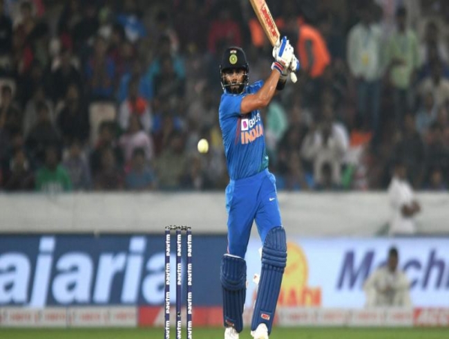 'Virat'ian innings by captain Kohli as India beat West Indies by 6 wickets