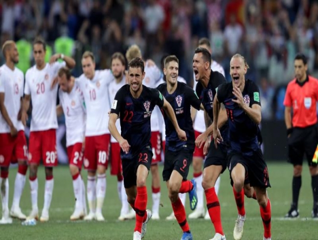 Croatia beat Denmark on penalties to reach World Cup last eight