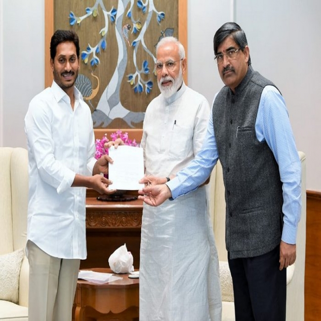 Jagan Meets Modi