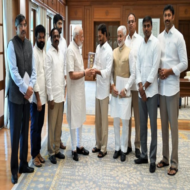 Jagan Meets Modi