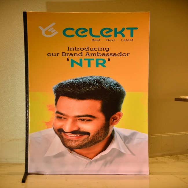 NTR as Celekt Brand Ambassador